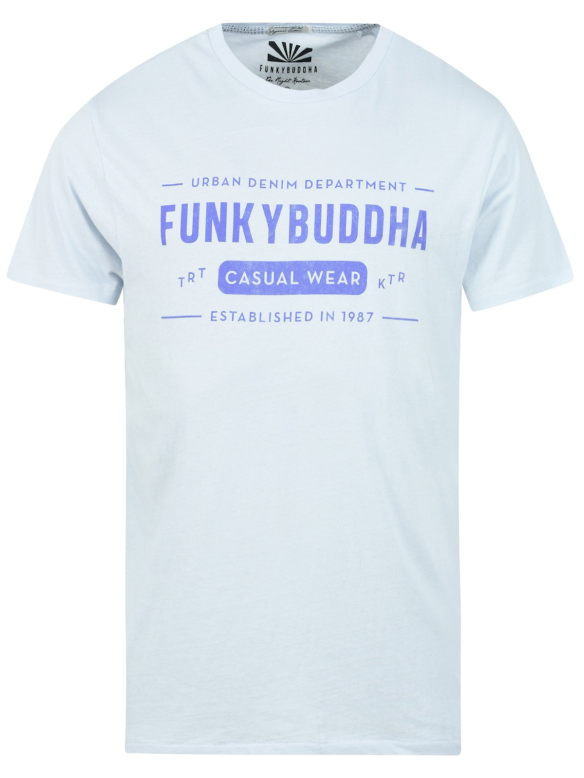   Funky Buddha | Front Logo Tee | Mens T-Shirts
