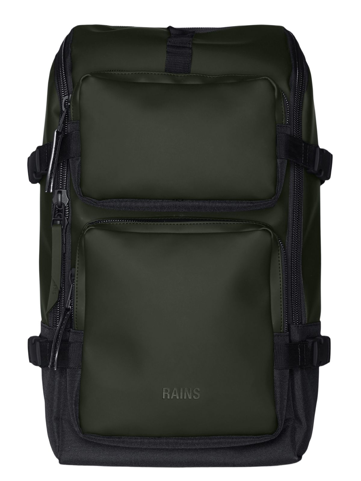 Unisex  Rains | Charger Backpack Green |  