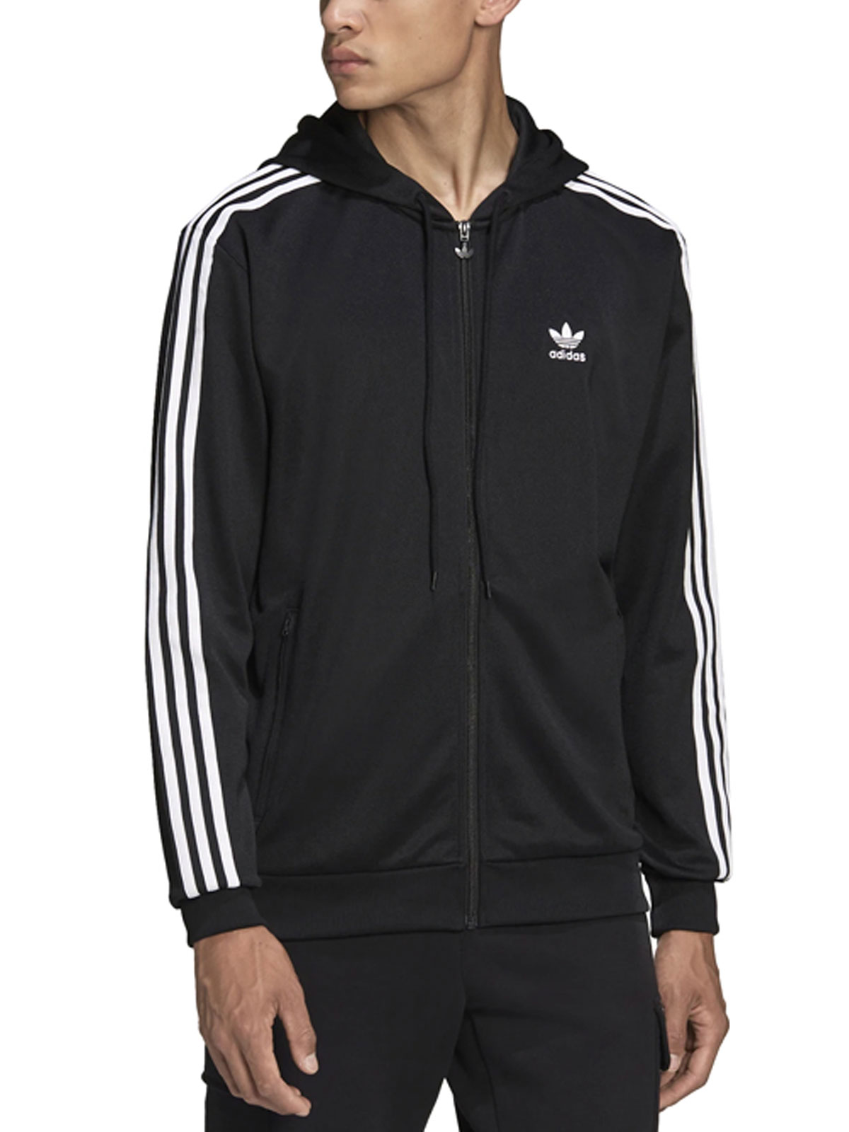  Adidas | Adicolor Hooded Full Zip Track Jacket |  