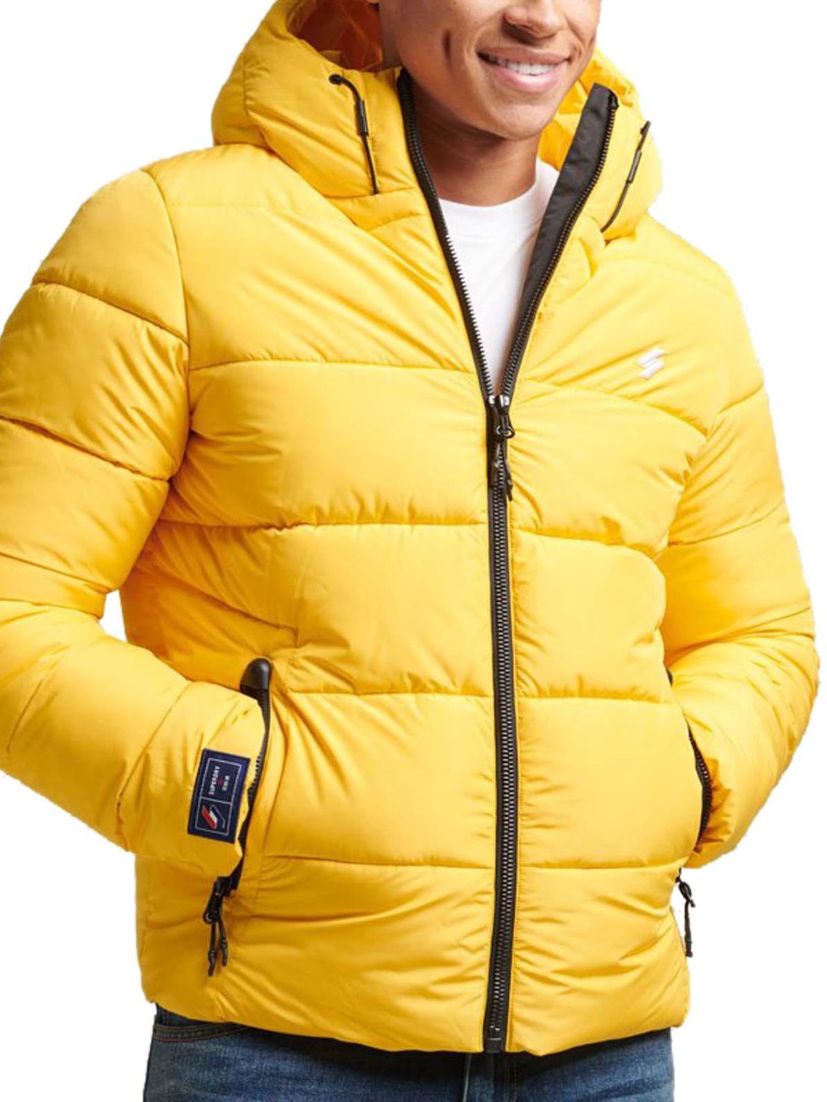Ανδρικά Μπουφάν Superdry | Hooded Sports Puffer Jacket | Ανδρικά Ρούχα