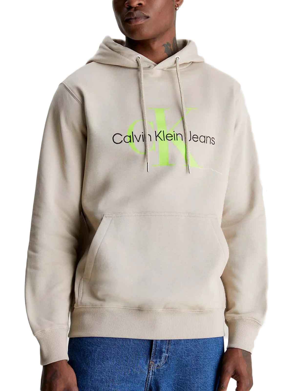   Calvin Klein | Seasonal Monogram Regular Hoodie |  