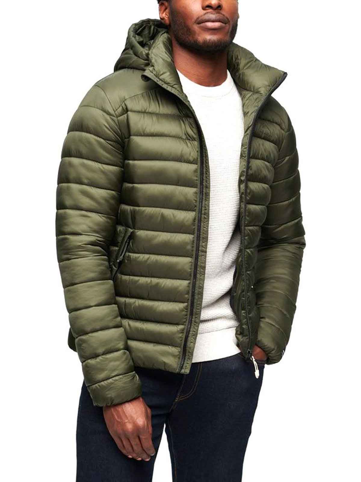   Superdry | Hooded Sports Padded Jacket |  