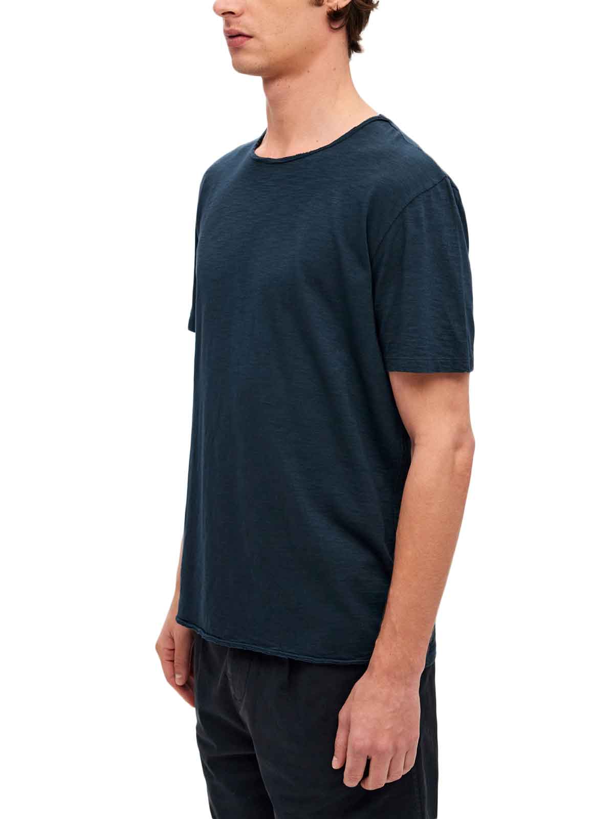   Dirty Laundry | Open Stitches Asymmetric Tee |  