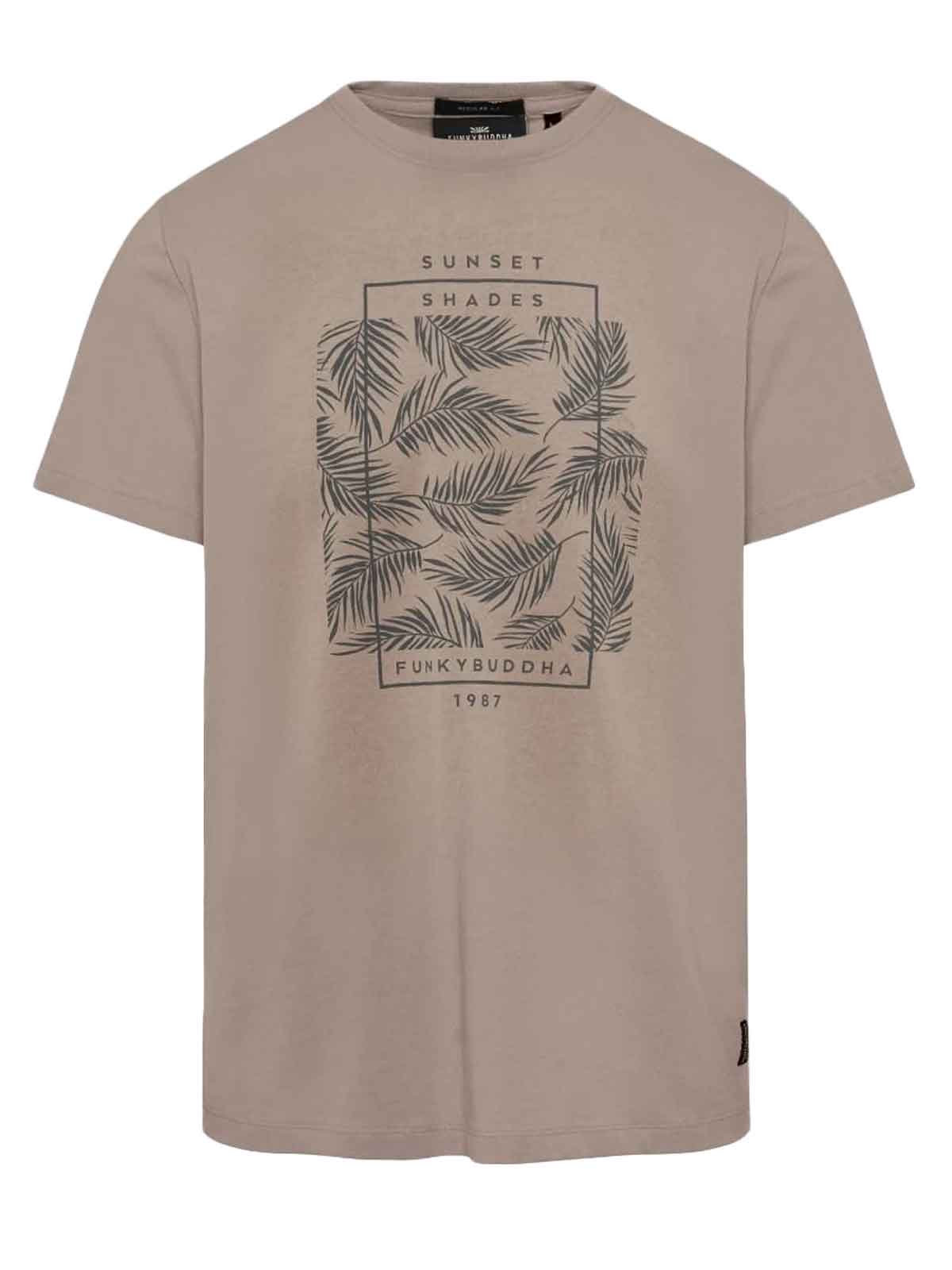   Funky Buddha | T-shirt  botanic frame  |  
