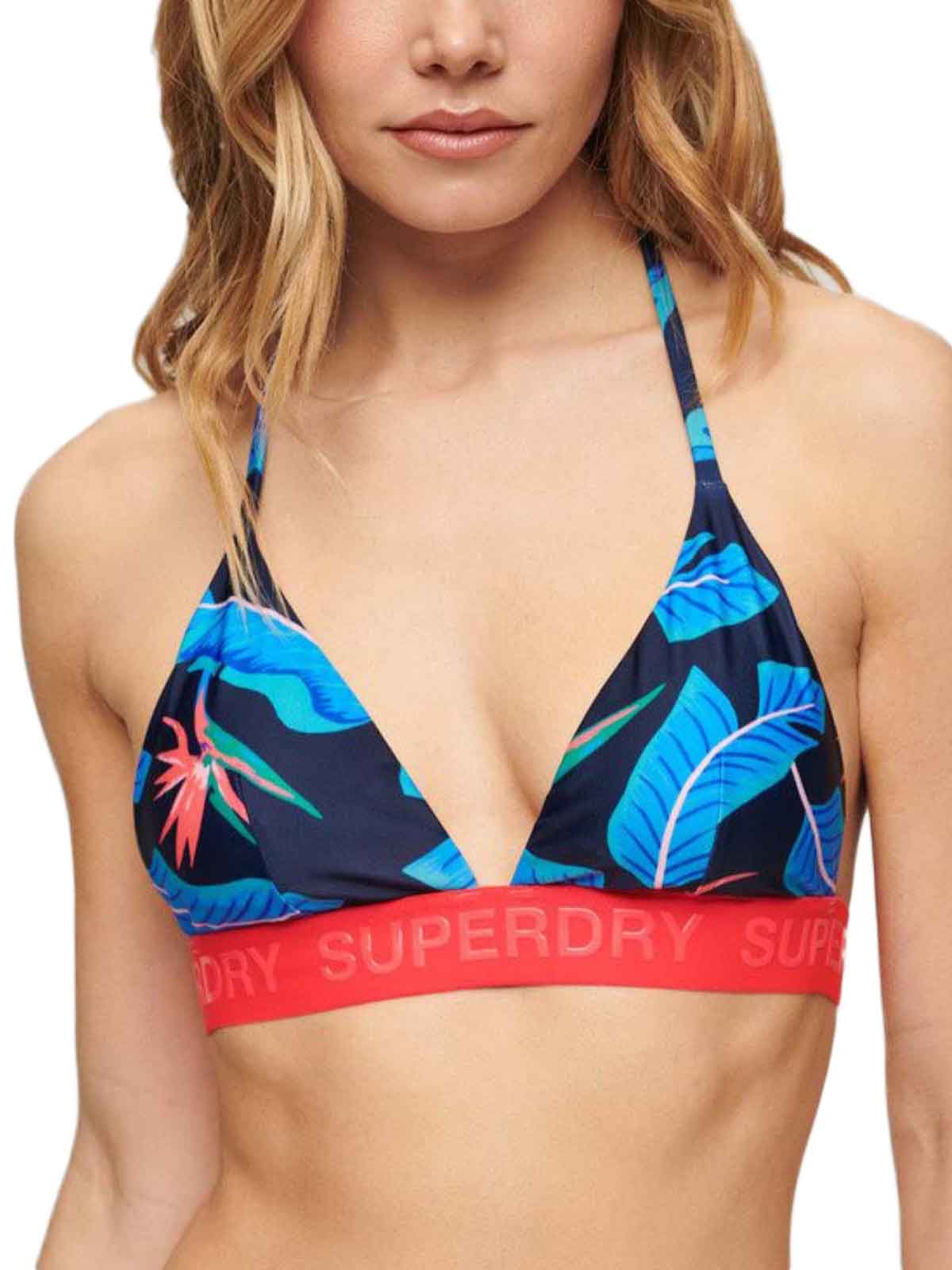   Superdry | Logo Triangle Bikini Top |  